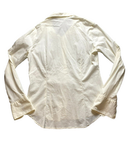 Load image into Gallery viewer, Lilly Pulitzer Shirt Womens 10 Large Ivory Button Up Spandex Polyamide