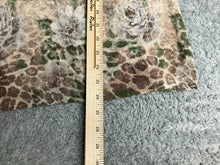 Load image into Gallery viewer, Soft Surroundings Shirt Womens Extra Large Beige Purple AOP Floral Cozy Tunic