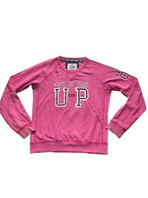 Load image into Gallery viewer, Victoria's Secret Sweatshirt Womens Large Univ of Pink Fleece Oversized Pullover