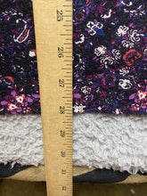 Load image into Gallery viewer, J Jill Shirt Womens Extra Large Purple Pink Floral Paisley Boho Knit Ladies
