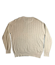 Load image into Gallery viewer, Pendleton Sweater Adult Large Beige Woolen Mills Oversized Mens Pullover NWT