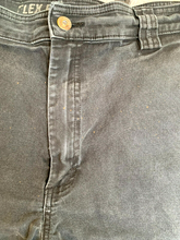 Load image into Gallery viewer, Duluth Trading Pants Adult 44x30 Black Flex Fire Hose Cargo Outdoor Spandex Mens