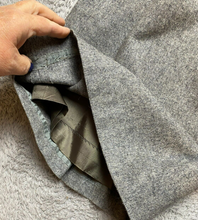 Load image into Gallery viewer, Lord & Taylor Pants Womens 27x17 Gray Wool Wide Leg Dudley Capri Cropped Ladies