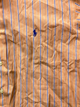 Load image into Gallery viewer, Ralph Lauren Shirt Adult Extra Large Striped Classic Fit Blue Pony Button Up Men