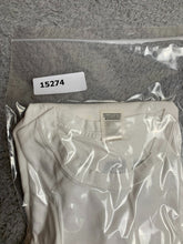 Load image into Gallery viewer, Victoria’s Secret Shirt Womens Extra Small White Oversized Silver Bling 86 Dog