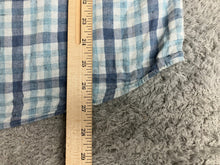 Load image into Gallery viewer, Johnnie O Shirt Adult Large Blue Surflannel Button Up Casual Surfboard Mens