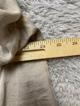 Load image into Gallery viewer, Torrid Shirt Womens 2 2X Taupe Roll Tab Satin Boho Peasant Flowy Blouse Plus NWT