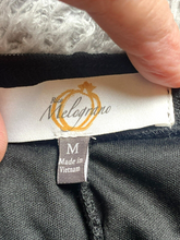 Load image into Gallery viewer, Rico Melograno Skirt Womens Medium Mesh Ruffle Trim Zip Up Party Mini Ladies