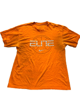 Load image into Gallery viewer, Nike Shirt Adult Large Orange Elite Basketball Athletic Swoosh Sportswear Mens