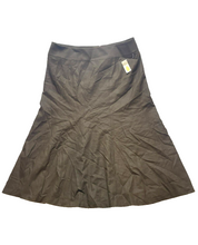 Load image into Gallery viewer, Talbots Skirt Womens 14P (38x30) Brown Wool Spandex Midi Petite MSRP $138 NWT