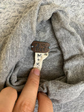 Load image into Gallery viewer, Free People Sweater Womens Medium Heather Gray Turtleneck Oversized Ladies
