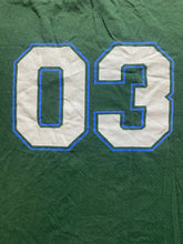 Load image into Gallery viewer, VTG Lenny & Joe’s Fish Tale Shirt Adult 2XL Forest Green Feeding Frenzy Y2K Mens