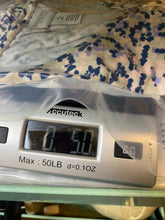 Load image into Gallery viewer, Weekends by Chico's Shirt Womens 2 Taupe Lavender Boxy Rayon Spandex Leopard AOP
