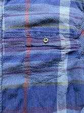 Load image into Gallery viewer, Prana Shirt Womens Small Blue Plaid Fillary Oversized Organic Cotton Ladies