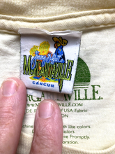 Load image into Gallery viewer, VTG Jimmy Buffet Margaritaville Shirt Adult 2XL XXL Pale Yellow Hot Cozumel Mens