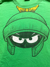 Load image into Gallery viewer, VTG Marvin the Martian Shirt Adult Small Kelly Green Villain Cartoons Y2K Mens