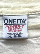 Load image into Gallery viewer, VTG St Ignatius vs Sacred Heart Shirt Adult Extra Large Beige Single Stitch Mens