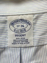 Load image into Gallery viewer, Brooks Brothers 1818 Shirt Adult 17-36 (XL) Regent Button Up Cuffs Dress Mens