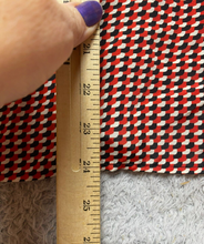 Load image into Gallery viewer, Notations Shirt Womens 36/16W 1X Red Black Button Up AOP Geometric Plus Ladies