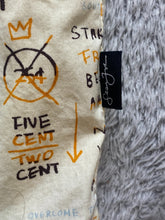 Load image into Gallery viewer, Sean John Shirt Adult Extra Large Beige AOP Spellout Logo Button Up Graffiti Men