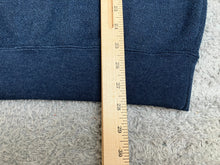 Load image into Gallery viewer, Orvis Sweater Adult Large Cobalt Blue 1/4 Zip High Neck Mock Wool Blend Mens