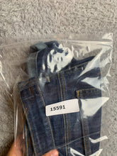 Load image into Gallery viewer, Paige Shorts Womens 29 Blue Denim Whiskered Rolled Cuffed Summer 5 Pocket Ladies