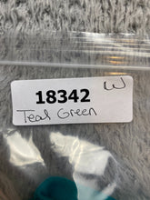 Load image into Gallery viewer, VTG Nassau Bahamas Shirt Womens Large Teal Green Embroidered Beach Tiki Huts 90s