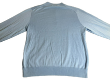 Load image into Gallery viewer, Donald Ross Sweater Adult Medium Blue 1/4 Zip Mock Neck Wool Blend Golf Mens