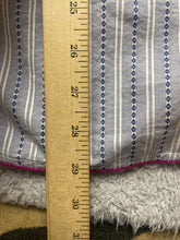 Load image into Gallery viewer, Tommy Bahama Shirt Adult Large Blue Striped Button Up Flip Cuffs Contrast Mens