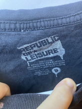 Load image into Gallery viewer, Vintage Republic of Leisure Shirt Adult Small Flying Dove AOP Streetwear Mens