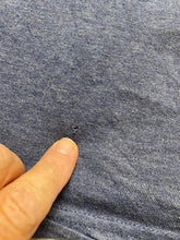 Load image into Gallery viewer, Superman Shirt Adult Medium Heather Navy Big Logo Center DC Comics Crewneck Mens