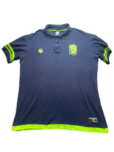 Load image into Gallery viewer, Club Leon FC Shirt Adult 2XL Navy Green Mexican Team Sporty La Guarida Polo Mens