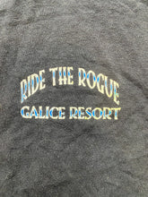 Load image into Gallery viewer, Ride The Rogue Shirt Adult Small Black Galice Resort Motorcycle Skeleton Mens