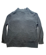 Load image into Gallery viewer, Converse One Star Jacket Adult Extra Large Black Full Zip Knit Mock Neck Mens