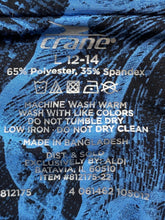 Load image into Gallery viewer, Crane Pants Womens Large (32x24.5) Blue Black Active Spandex Workout Capri Lady