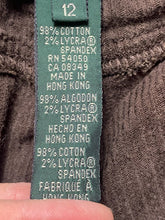 Load image into Gallery viewer, Lauren Ralph Lauren Pants Womens 12 (32x29) Brown Corduroy Spandex Stretch Lady