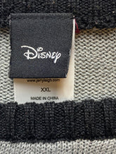 Load image into Gallery viewer, Mickey Mouse Sweater Womens 2XL XXL Black Gray Plaid Bow Disney Outerwear Ladies