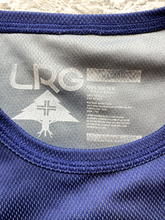 Load image into Gallery viewer, LRG Shirt Adult Medium Navy Streetwear Skateboard Lifted Research Group Logo Men