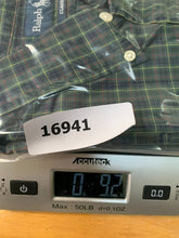 Load image into Gallery viewer, Ralph Lauren Shirt Adult 17 34/35 Green Plaid Classic Fit Purple Pony Dress Mens