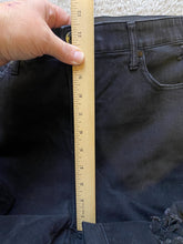 Load image into Gallery viewer, Torrid Jeans Womens Extra Large (38X27) Black Denim Skinny Distressed Ladies