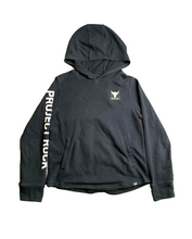 Load image into Gallery viewer, Under Armour Sweatshirt Youth Medium Black Project Rock Loose Hoodie Boys