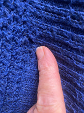 Load image into Gallery viewer, Torrid Sweater Womens 3 (3X) Blue Knitted Cardigan Open Front Jacket Ladies
