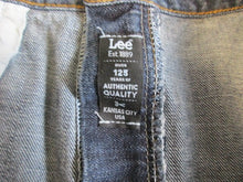 Load image into Gallery viewer, Lee Jeans Adult 39x25.5 Blue Premium Select Straight Leg Whiskered Denim Mens
