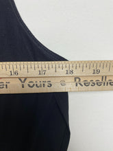 Load image into Gallery viewer, Anthropologie Silence Noise Jumpsuit Womens Medium Black Wrap Plunge V-Neck USA