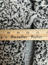 Load image into Gallery viewer, PINK Victoria's Secret Sweater Womens Small Gray White Oversized Sherpa 1/4 Zip