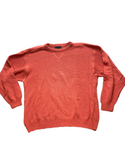 Load image into Gallery viewer, Croft & Barrow Sweater Adult Extra Large Tall Coral Knitted Grandpa Outdoor Mens