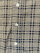 Load image into Gallery viewer, Enyce Shirt Adult 2XL XXL Tan Black Geometric Button Up Pocket Corduroy Feel Men