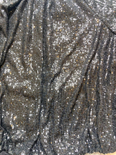 Load image into Gallery viewer, Torrid Shirt Womens 3 3X Black Sequins Shimmer Bling Evening Blouse Plus Ladies