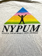Load image into Gallery viewer, VTG 1st Annual NYPUM Shirt Adult Extra Large Gray Midwest Rodeo Bikers 90s Mens