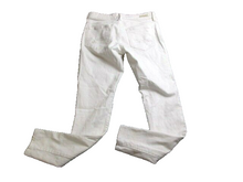 Load image into Gallery viewer, Levis Denizen Jeans Womens 28x26.5 White Low Rise Jegging Tapered Casual Ladies